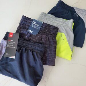 (Set of 4) Nike Under Armour DSG Women's Running Shorts Bundle
